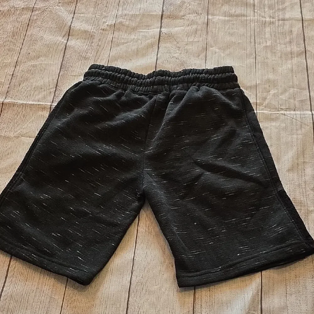Game Time Black Drawstring Shorts